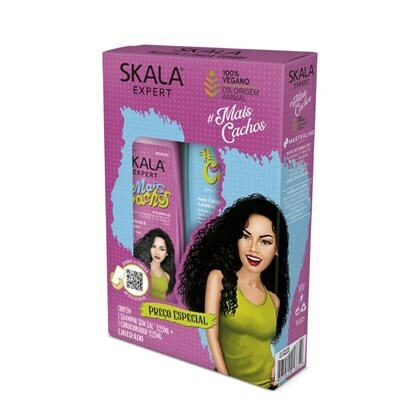 Skala Expert Mais Cachos Shampoo and conditioner kit