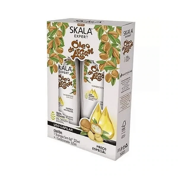 Skala Expert Argan Oil Shampoo and Conditioner Kit