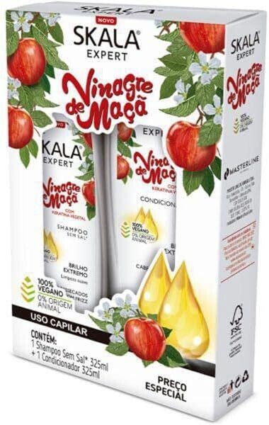 Skala Expert Apple Cider Vinegar Shampoo and Conditioner Kit 