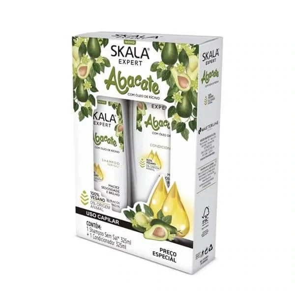 Skala Expert Avocado Shampoo and Conditioner Kit 