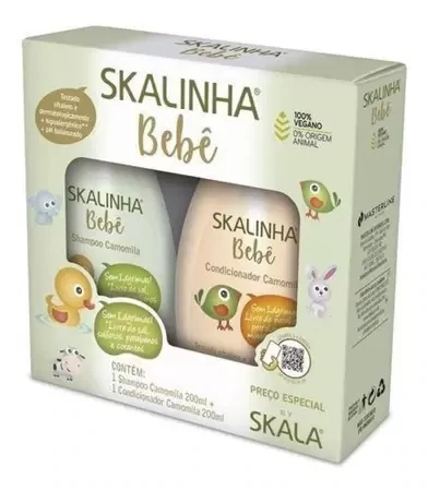 SKALA EXPERT Camomila Skalinha Bebe Shampoo & Conditioner Kit