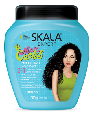 Skala 2-in-1 - More Curls Mais Cachos hair mask and combing cream - 1kg