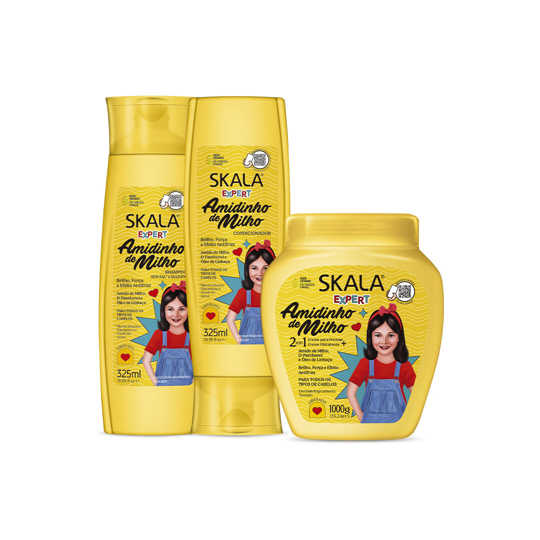 Skala Expert, Kids Corn Starch , Amidinho de Milho Bundle