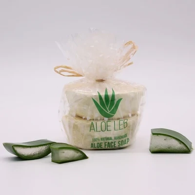 The AloeLab, Daily-Cleanse, Aloe Facial Soap, pack of two soaps