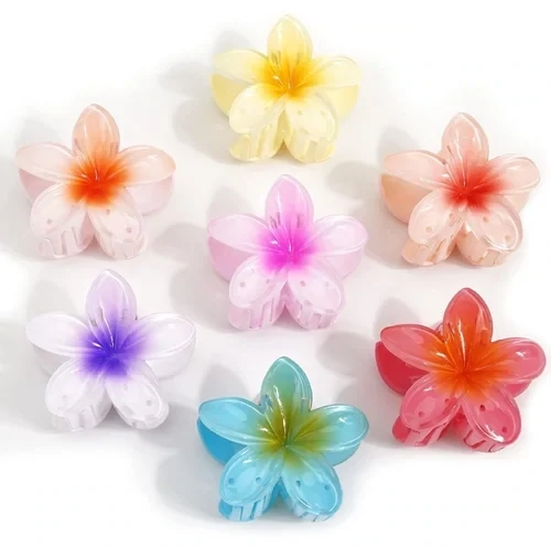 Flower Claw Clip Random Color