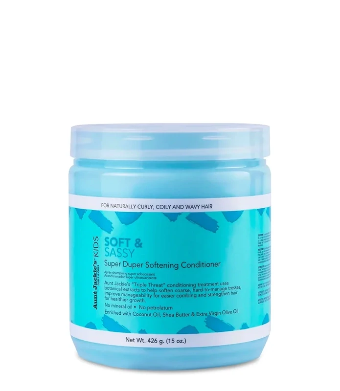 Aunt Jackie, Soft &amp; Sassy – Super Duper Softening Conditioner, 426g
