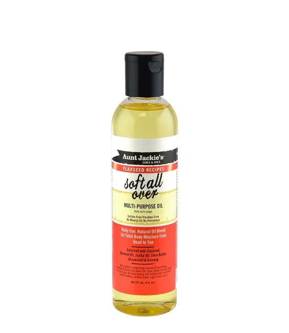 Aunt Jackie, Soft All Over – Multi-purpose Oil Therapy 237ml