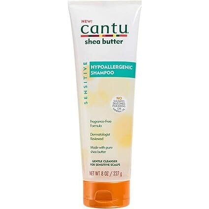 Cantu, Shea Butter Sensitive Hypoallergenic Shampoo 237 g