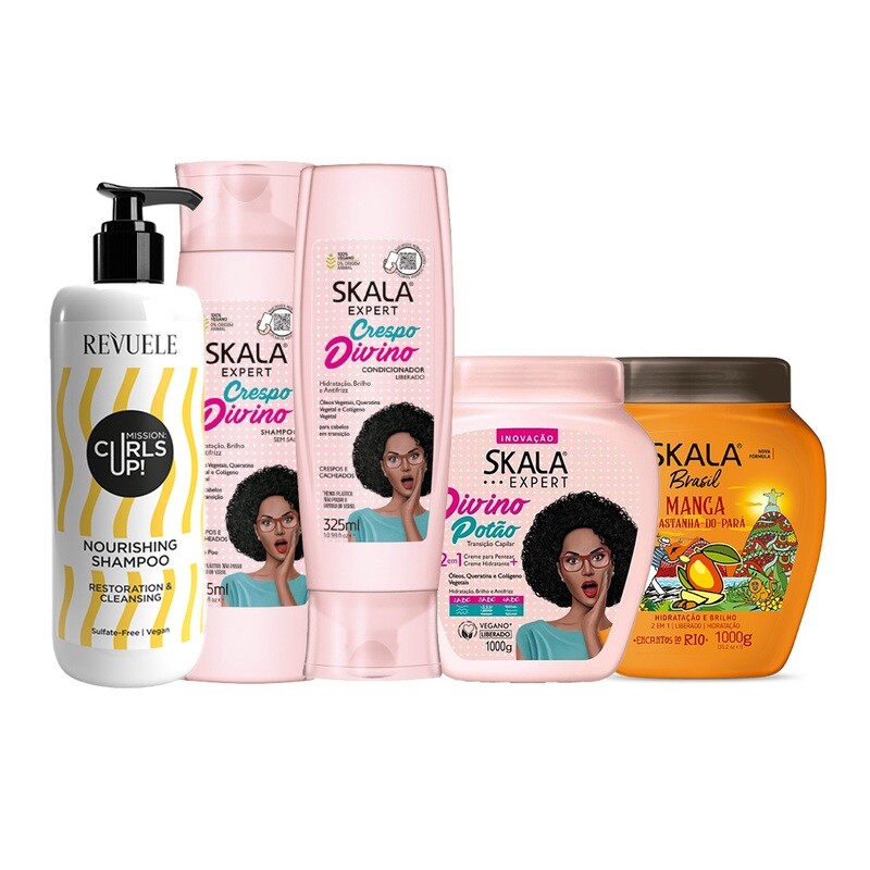 WAVY &amp; CURLY HAIR SKALA PACKAGE