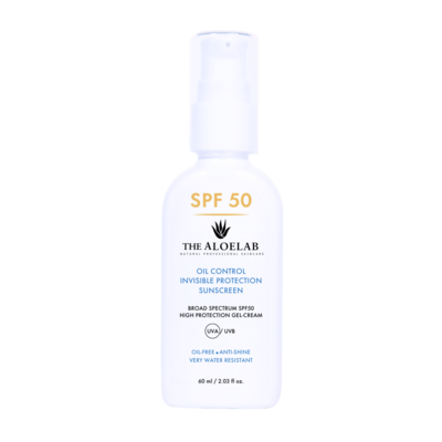 The ​Aloe Lab Oil Control Invisible Protection SPF 50 Sunscreen 60 ml