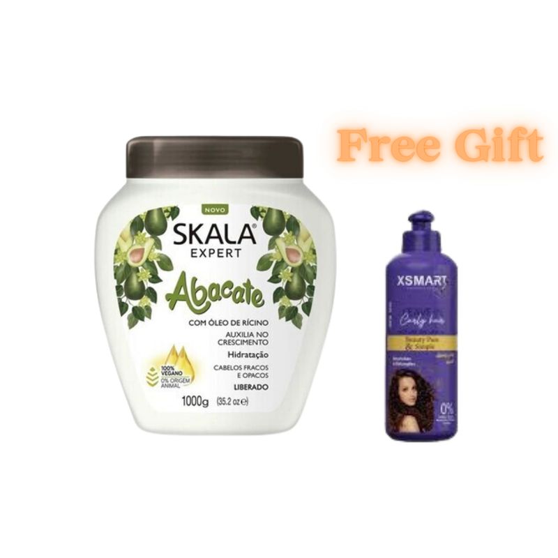 Skala Avocado treatment cream 1Kg + XSMART leave in 250 ml