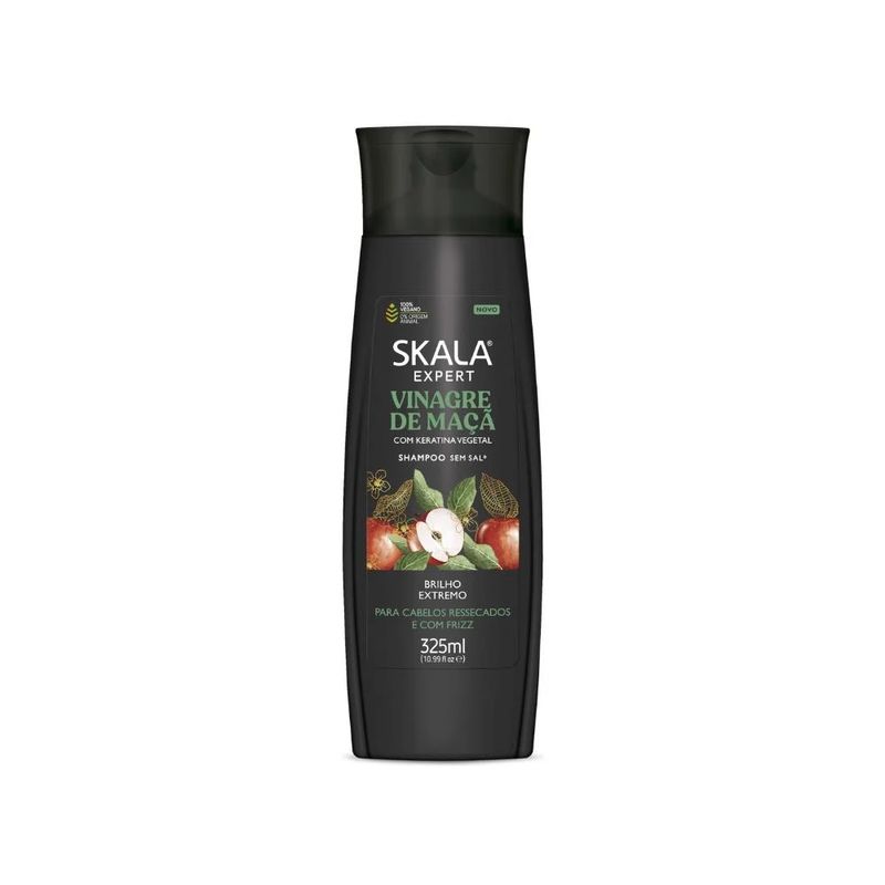Skala Apple Vinegar with Vegetal Keratin Clarifying Shampoo