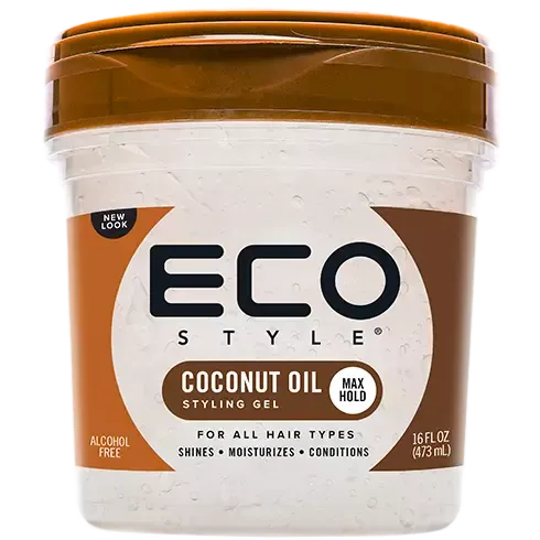 Eco Gel, Coconut Oil, maximum hold - 8 oz, 236mL