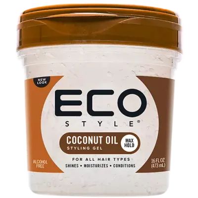 Eco Gel, Coconut Oil, maximum hold - 8 oz, 236mL