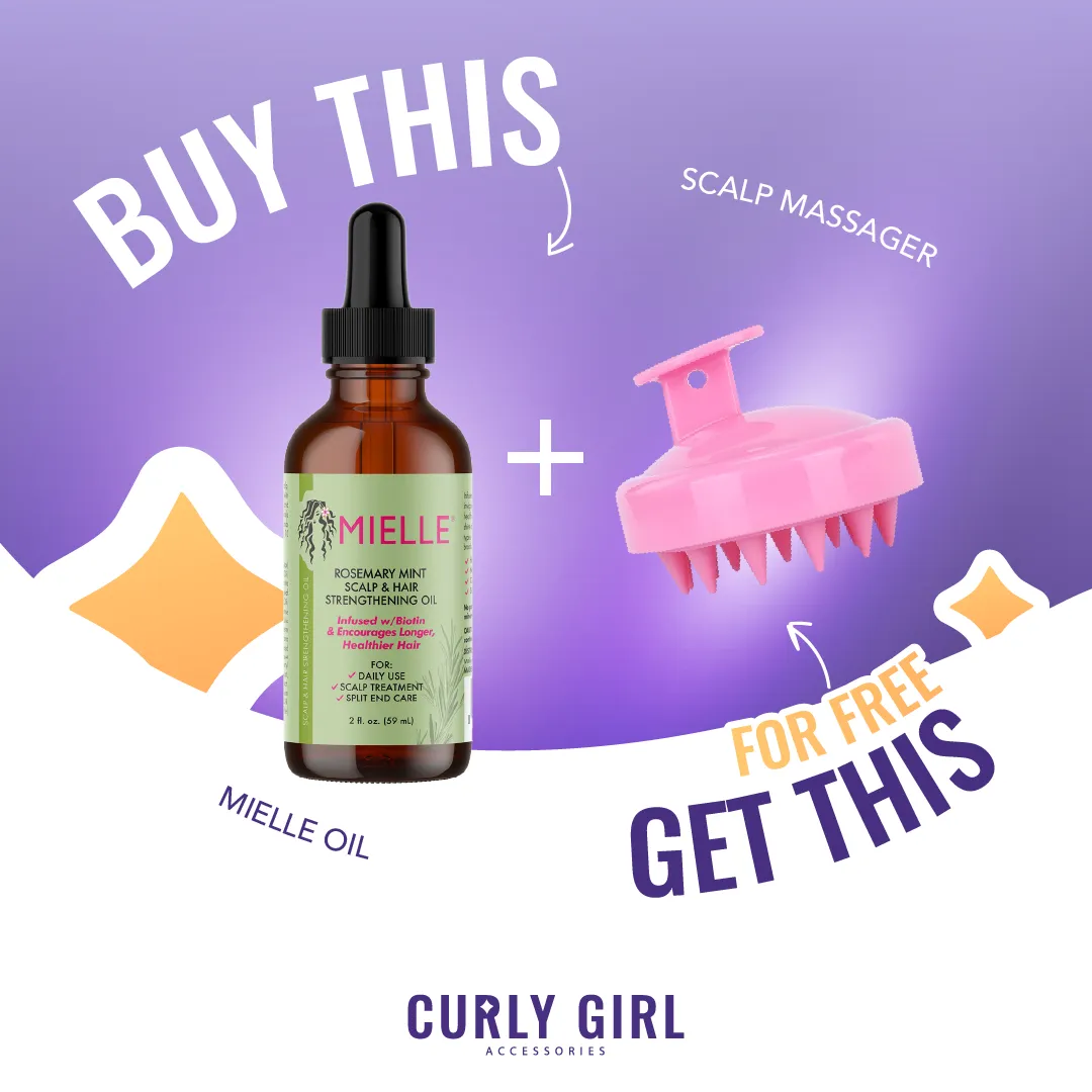 Mielle, Scalp &amp; Hair Strengthening Oil, Rosemary Mint, 2 fl oz (59 ml) 