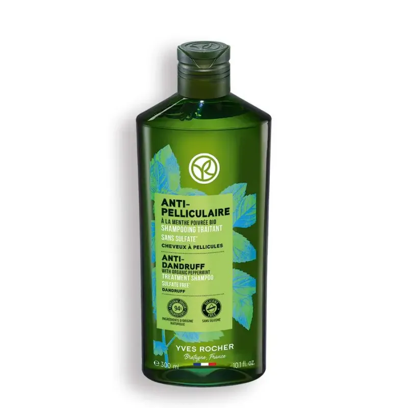 Yves Rocher Sulfate-Free Anti-Dandruff Treatment Shampoo