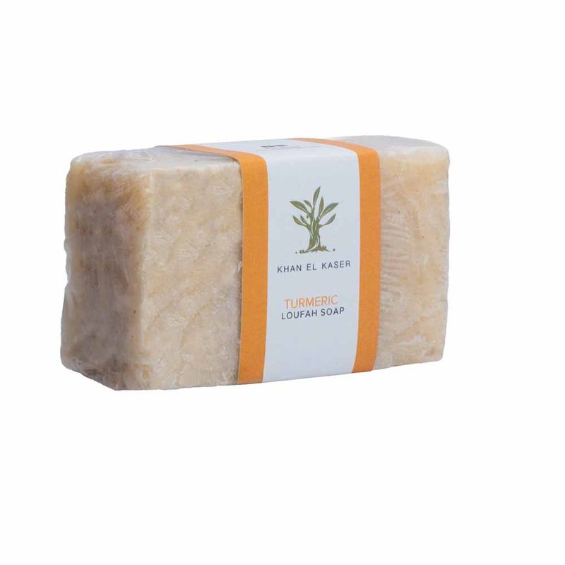 Khan El Kaser Loufah Soap - Turmeric 120g
