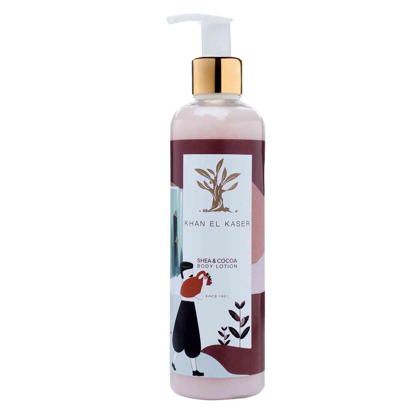 Khan El Kaser Body Lotion - Shea and Cocoa Butter 250ml