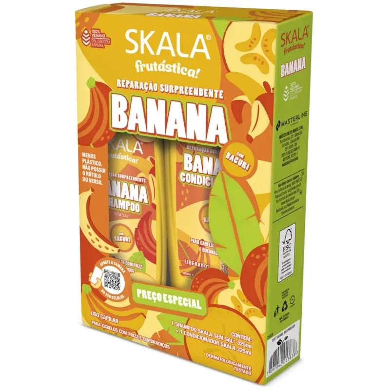 Skala Banana Shampoo and Conditioner Kit