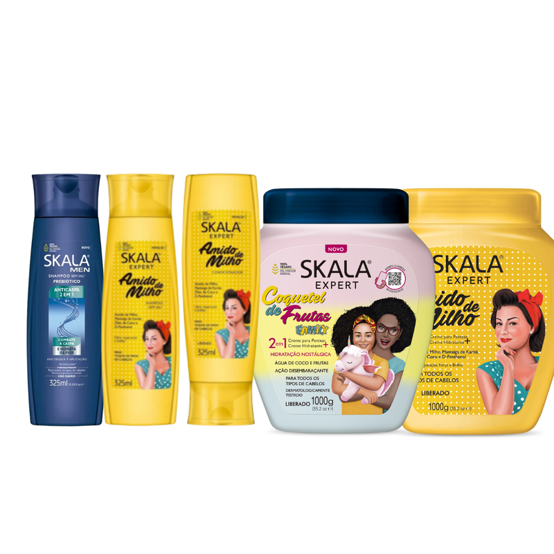 WAVY AND CURLY HAIR SKALA PACKAGE