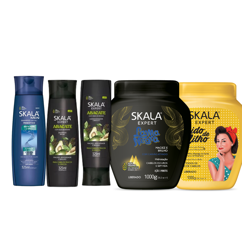 WAVY AND CURLY HAIR SKALA PACKAGE
