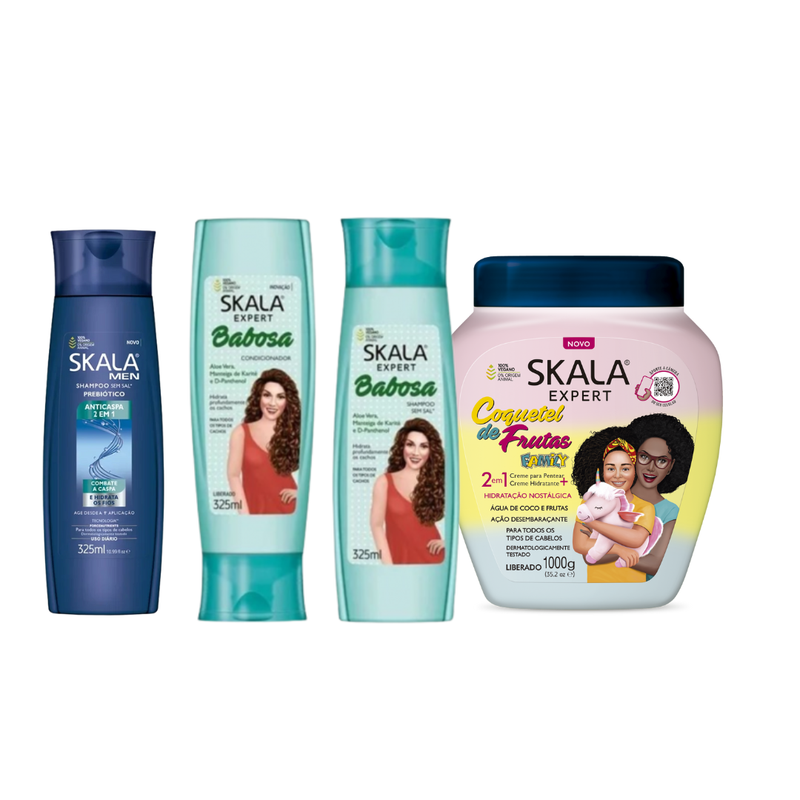 WAVY AND CURLY HAIR SKALA PACKAGE