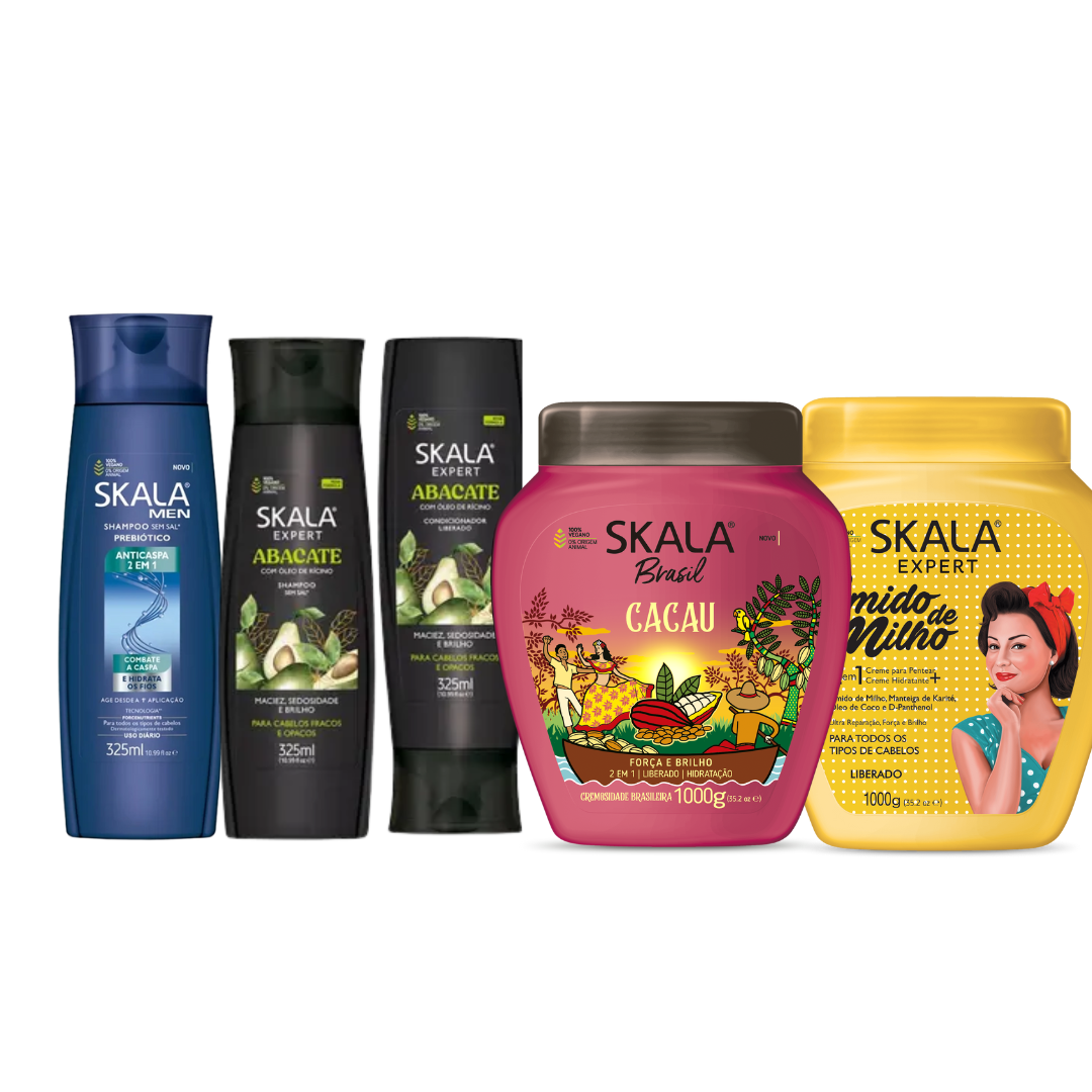WAVY AND CURLY HAIR SKALA PACKAGE