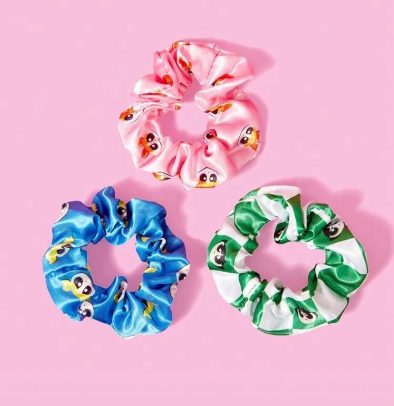 Powerpuff Girls Scrunchies Set of 3
