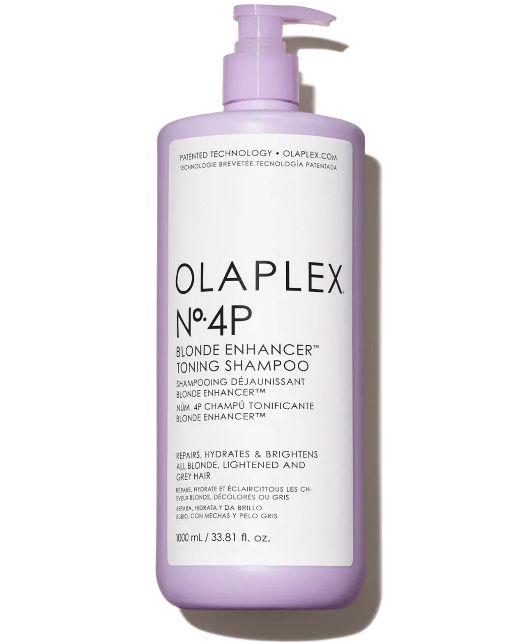 OLAPLEX No.4P Blonde Enhancer Toning Shampoo 1000Ml