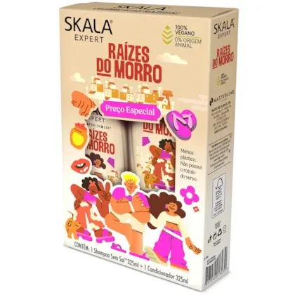 Skala Raizes do Morro Shampoo &amp; Conditioner Kit