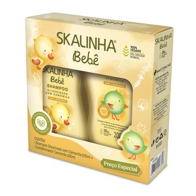 SKALA EXPERT Camomila Skalinha Bebe Shampoo &amp; Conditioner Kit