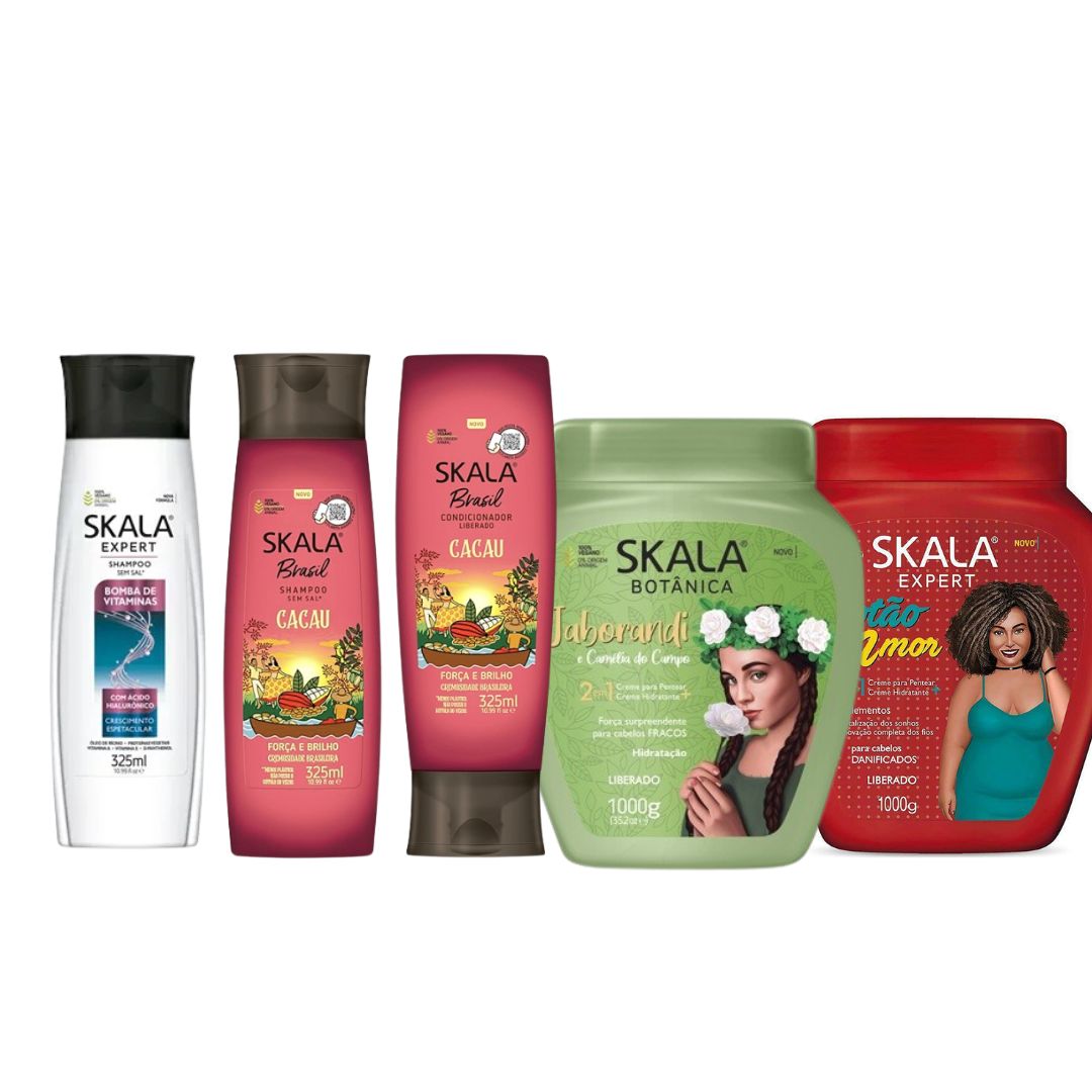WAVY AND CURLY DYED HAIR SKALA PACKAGE