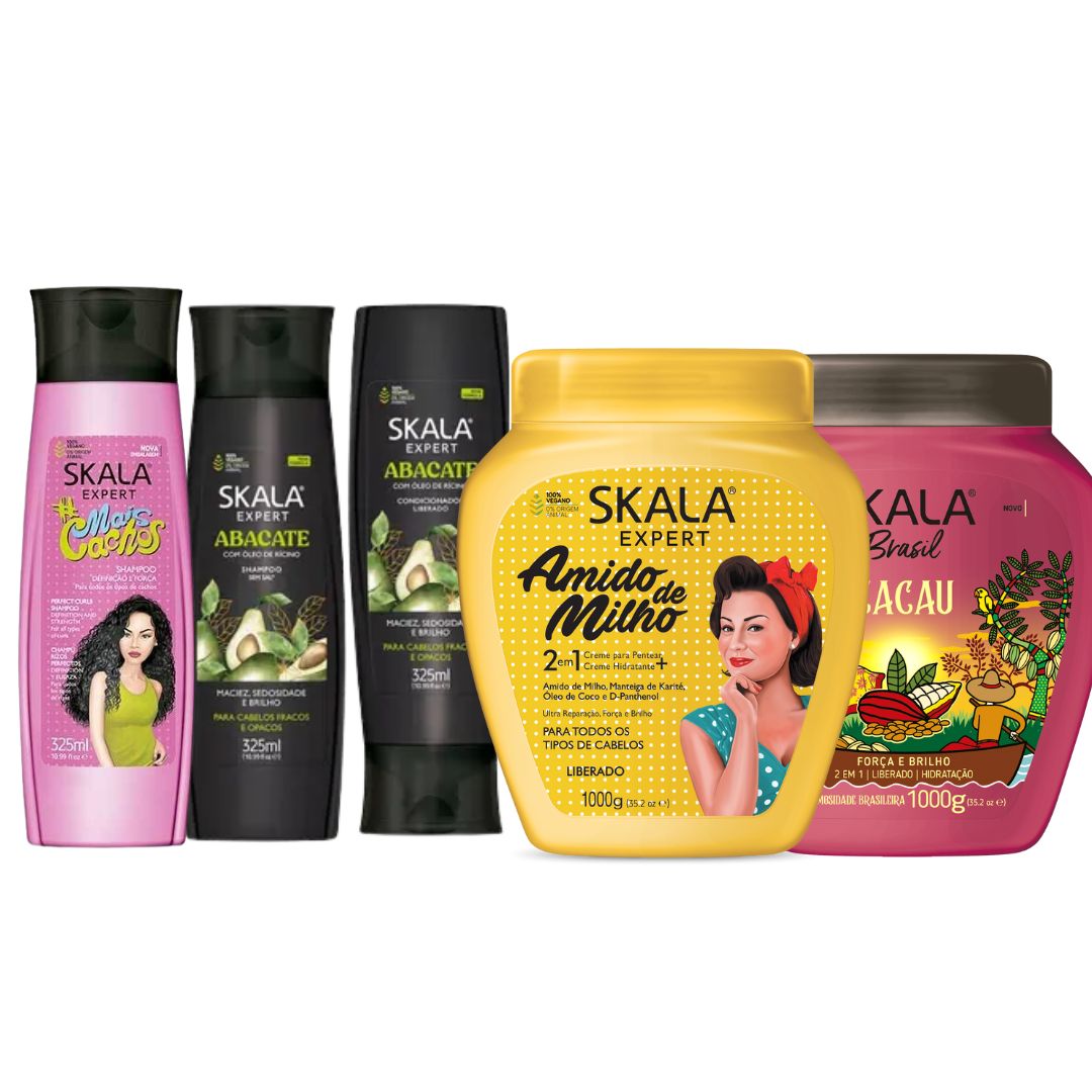 WAVY AND CURLY HAIR SKALA PACKAGE