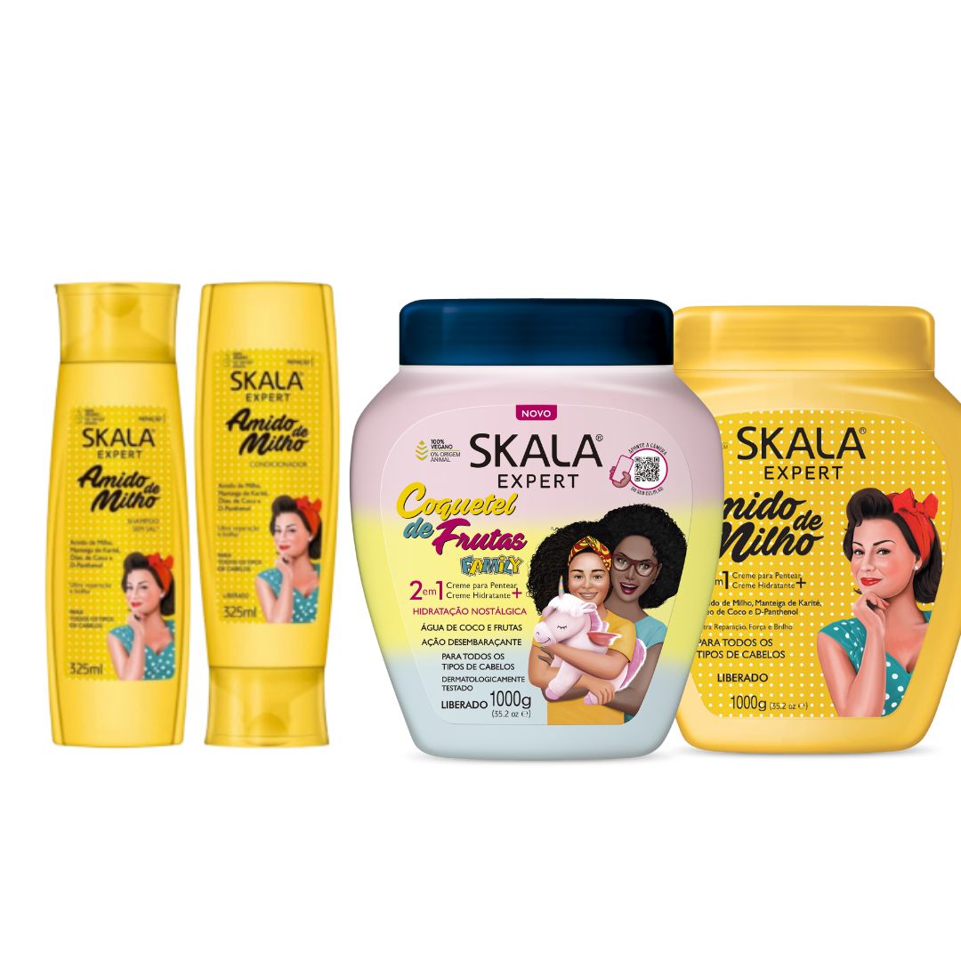 WAVY AND CURLY HAIR SKALA PACKAGE