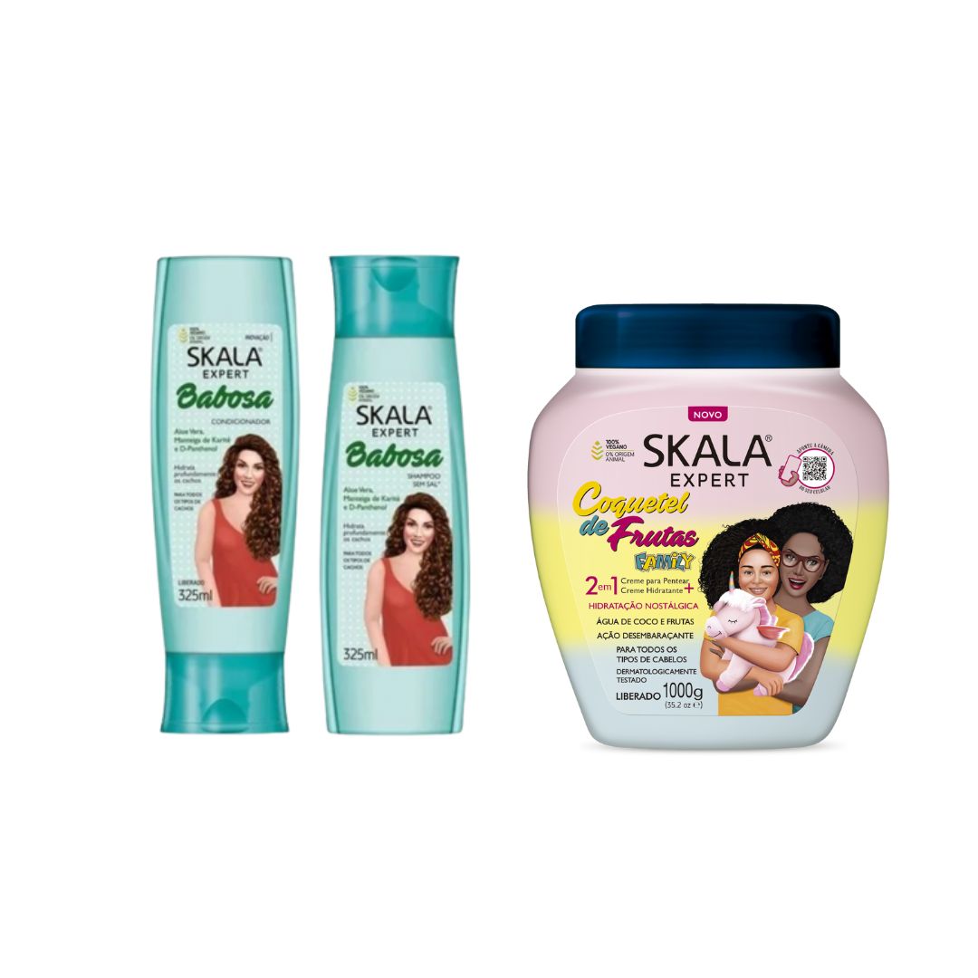 WAVY AND CURLY HAIR SKALA PACKAGE