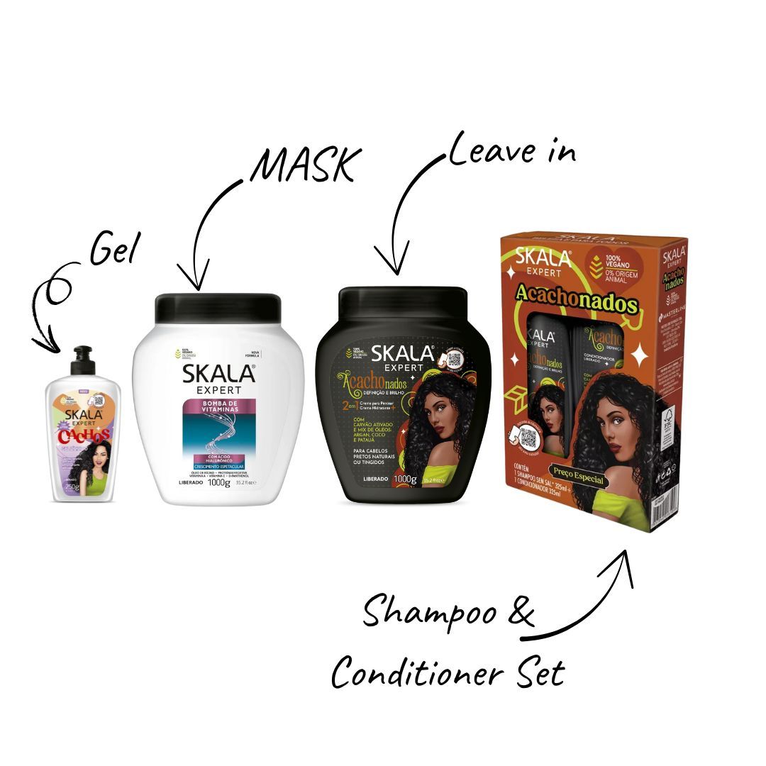 Curly &amp; Wavy Black Hair Hydration Bundle OFFER