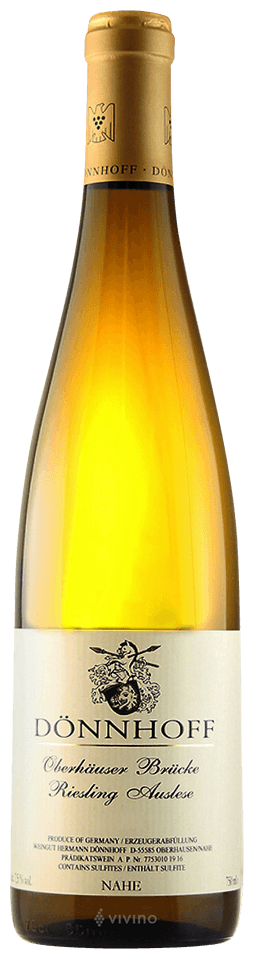 Donnhoff Oberhauser Brucke Riesling Auslese Goldkapsel 2018 White (375ML)
