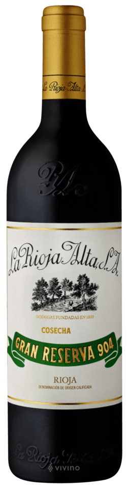 La Rioja Alta Gran Reserva 904 2010 Red