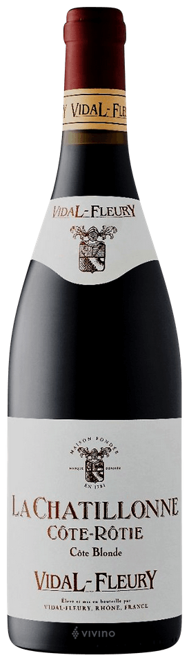 Vidal-Fleury Cote-Rotie La Chatillonne 2015 Red