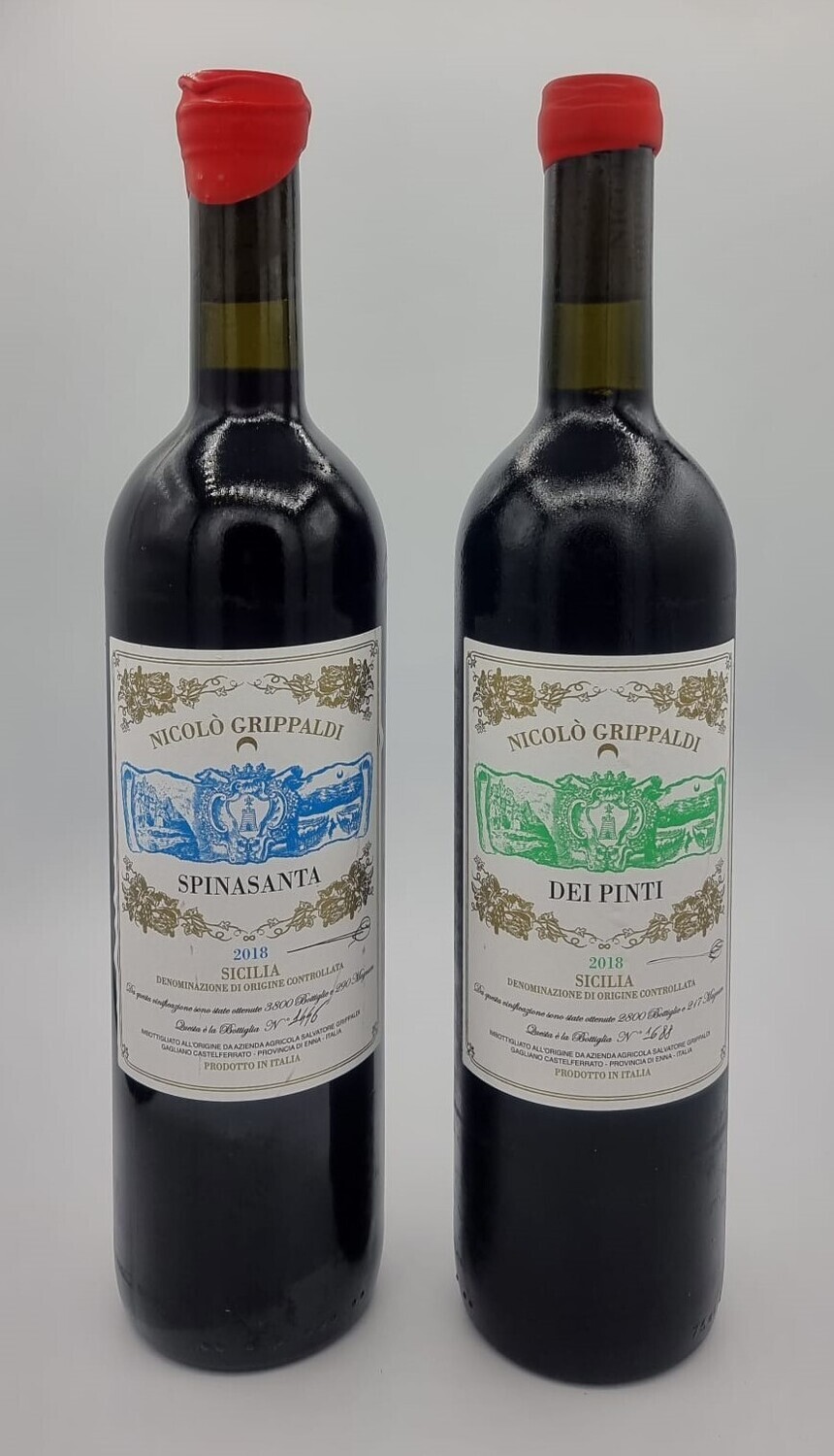 Nicolò Grippaldi (1 bottle Dei Pinti &amp; 1 bottle Spinasanta) 2018 Bundle