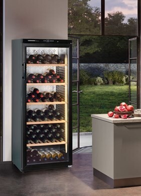 WKb 4112 Liebherr Barrique Wine Cabinet (168 Bottle Capacity)