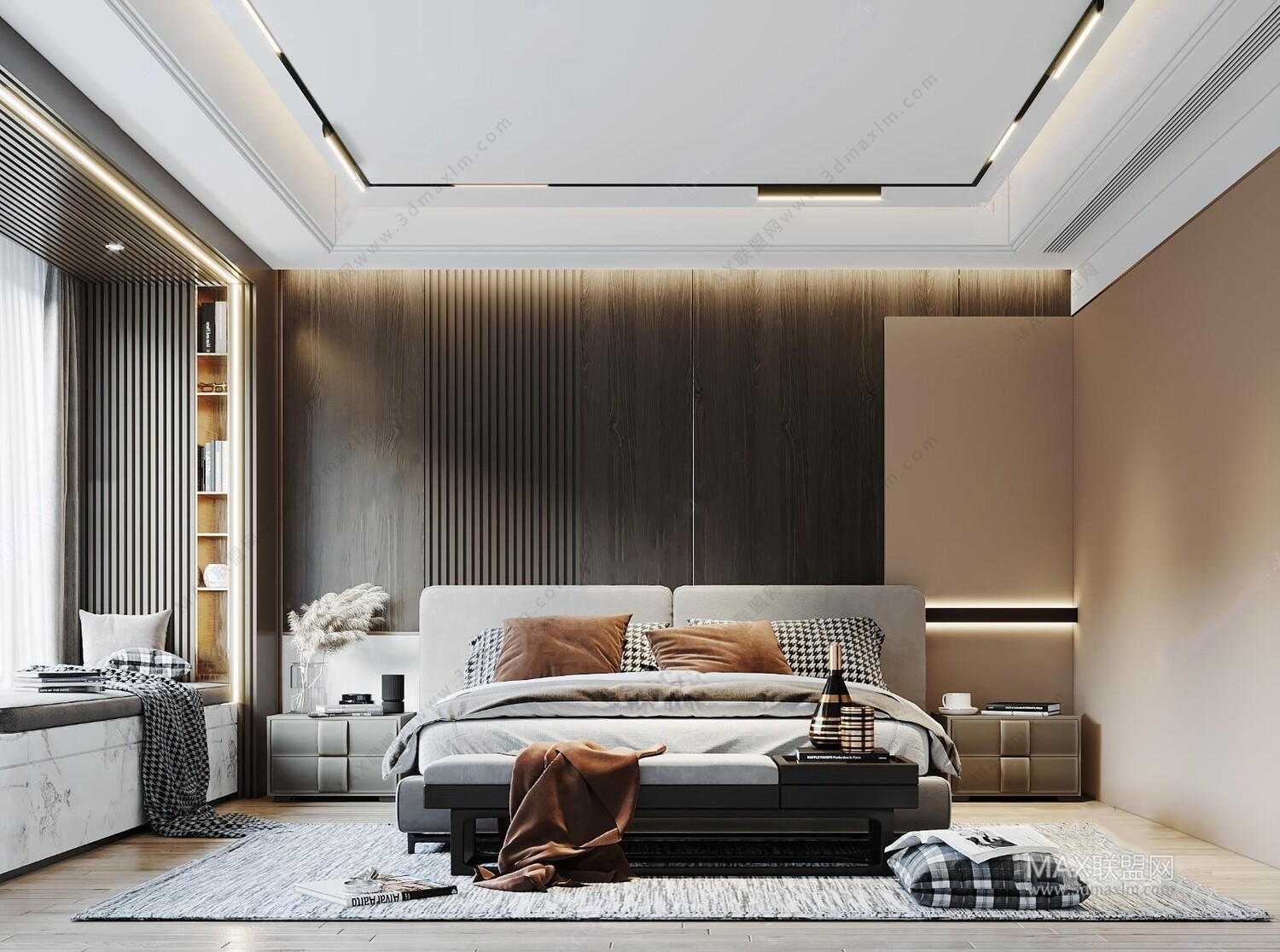47 BED ROOM 3D MODELS VOL.13. Vray