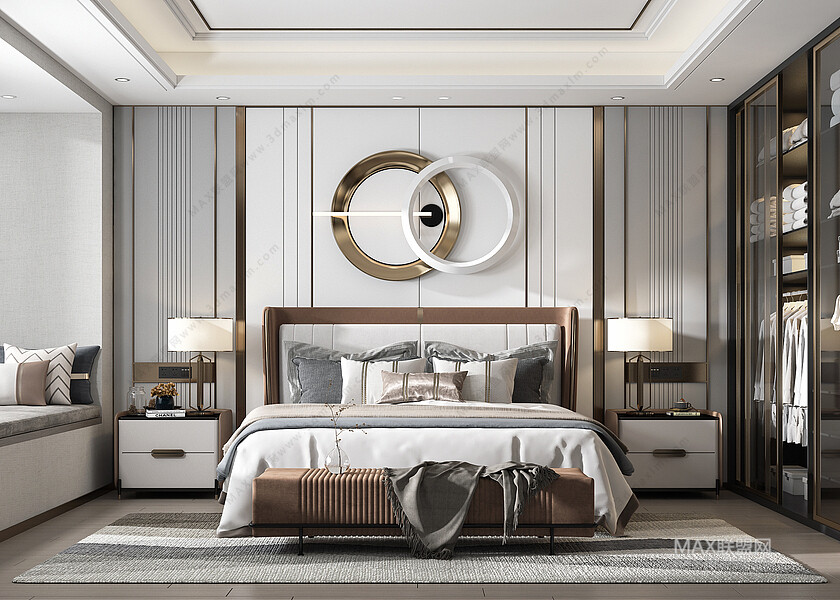 47 BED ROOM 3D MODELS VOL.13. Vray