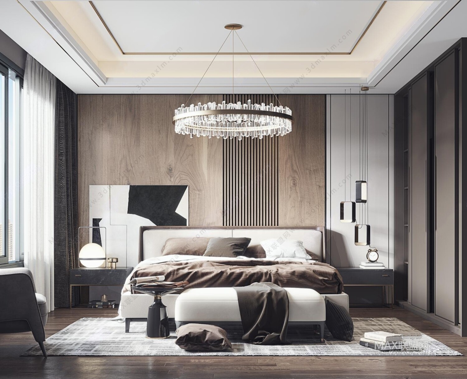 47 BED ROOM 3D MODELS VOL.13. Vray
