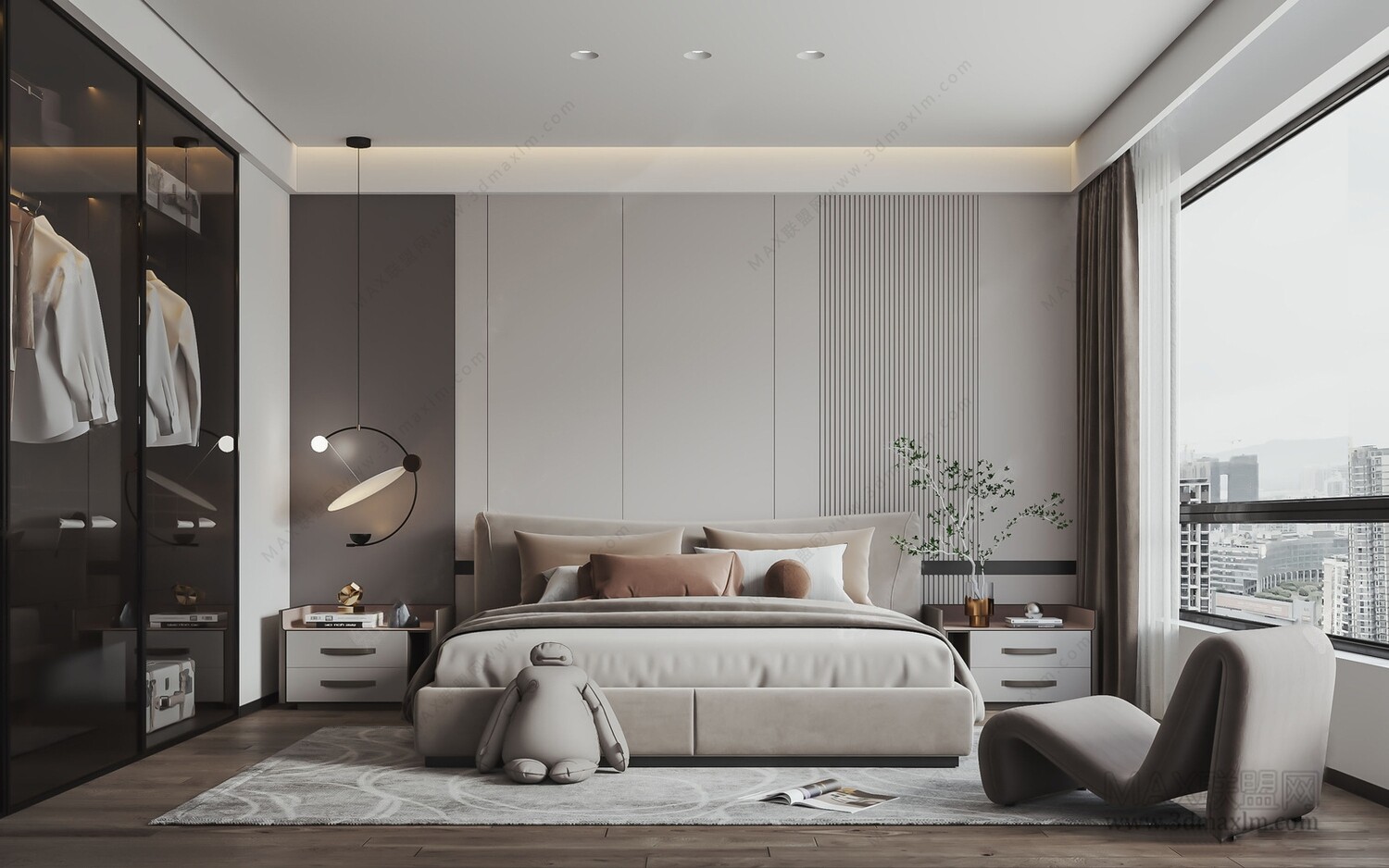 47 BED ROOM 3D MODELS VOL.13. Vray