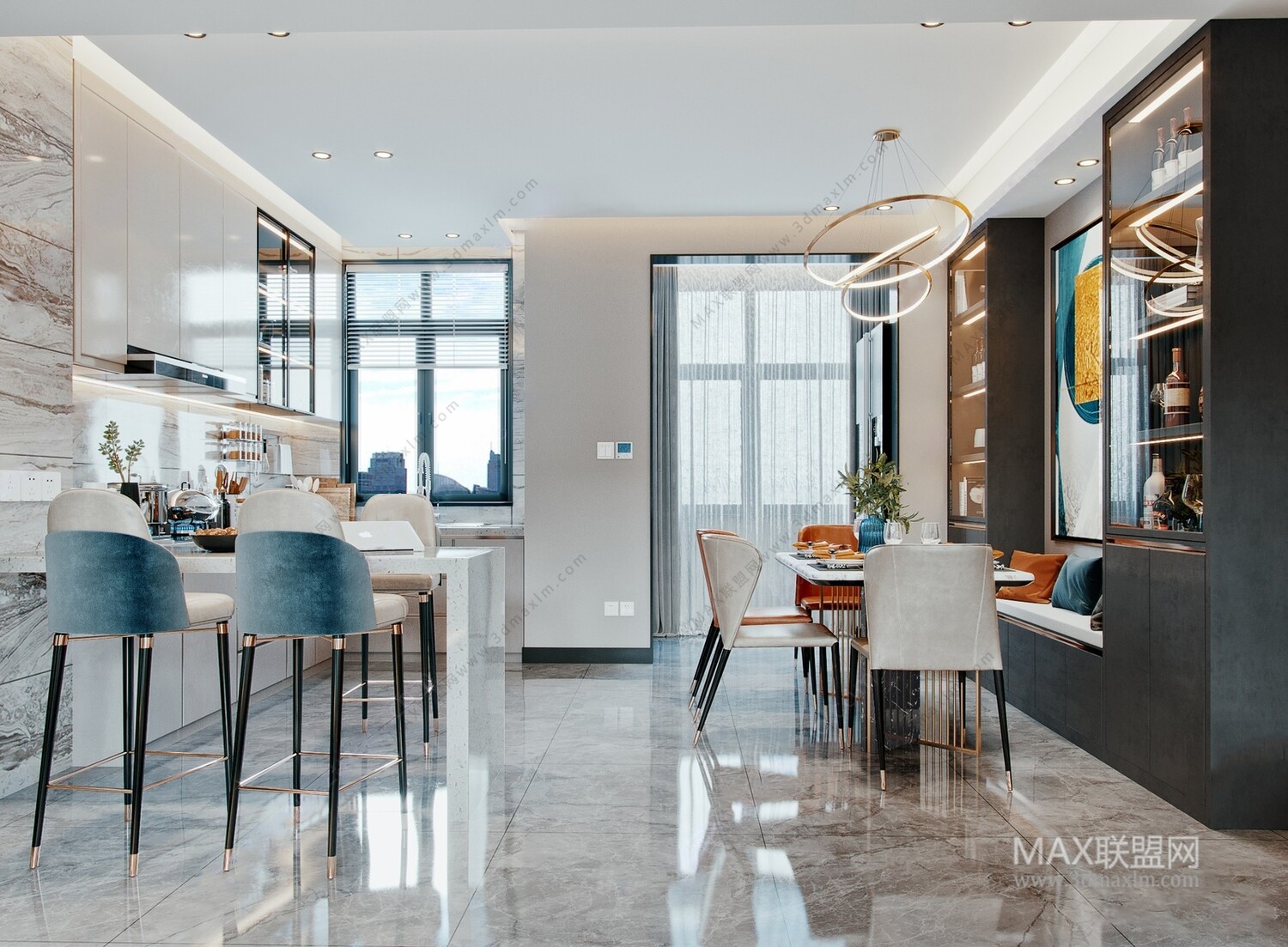 45 LIVING ROOM 3D MODELS VOL.20. Vray