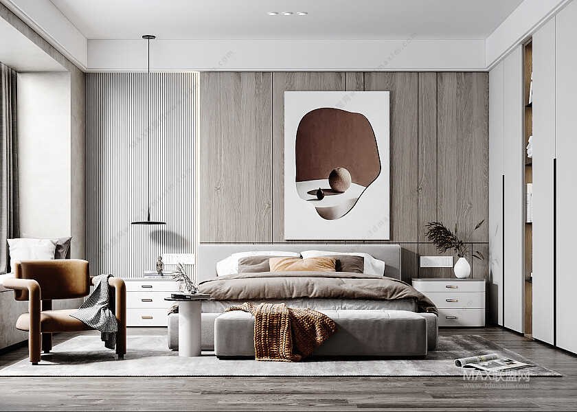 47 BED ROOM 3D MODELS VOL.13. Vray