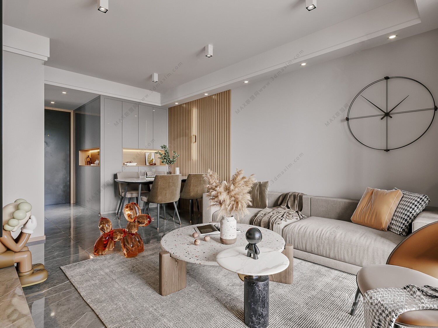45 LIVING ROOM 3D MODELS VOL.20. Vray