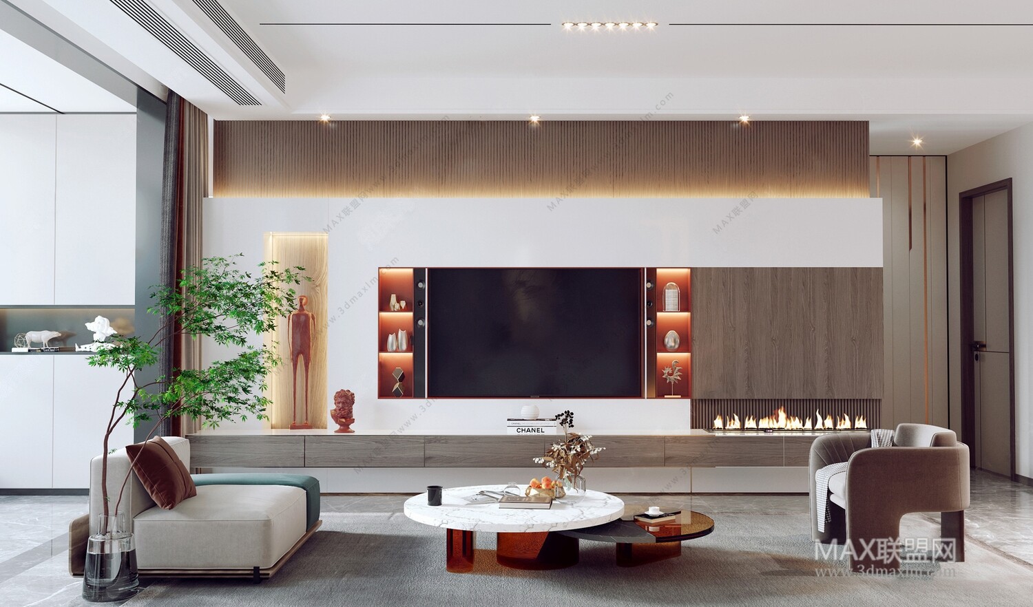 45 LIVING ROOM 3D MODELS VOL.20. Vray
