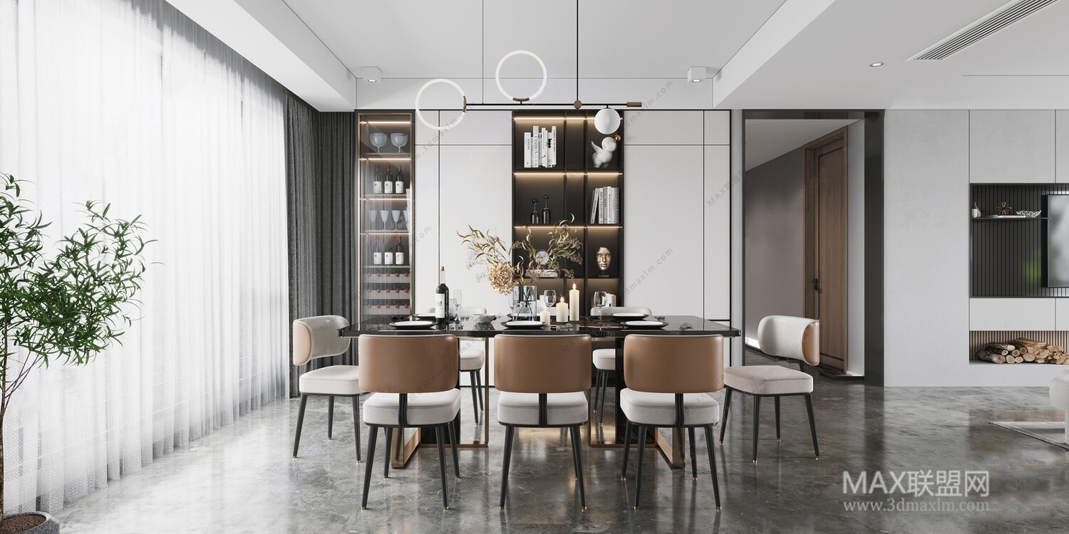 45 LIVING ROOM 3D MODELS VOL.20. Vray